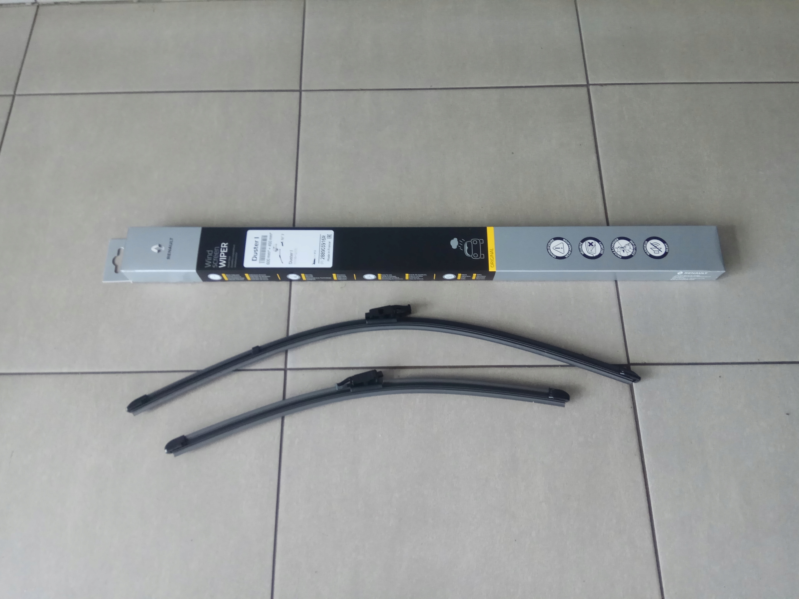 

Pióra Wycieraczki Dacia Duster I 16- 600 450 Oem