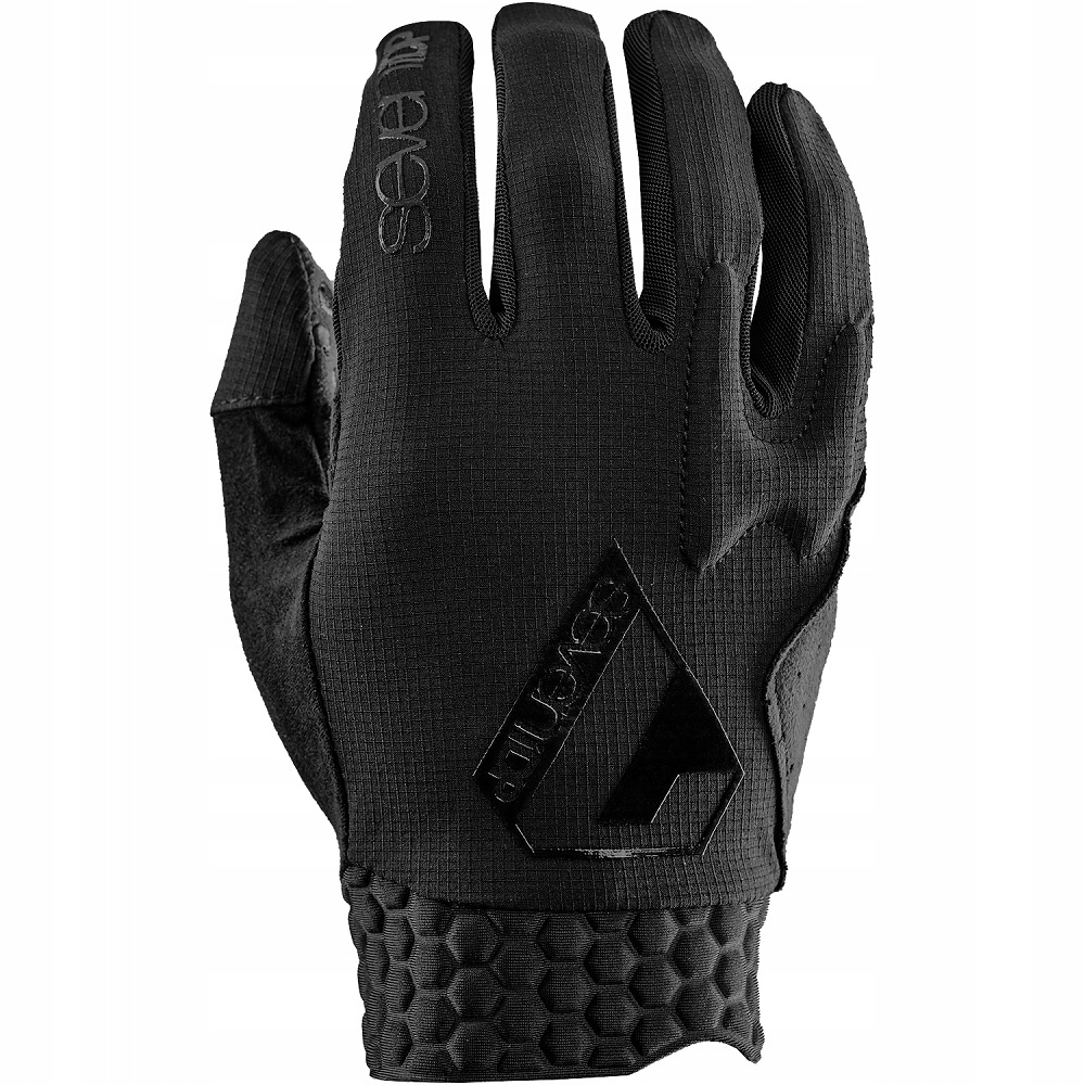Rękawiczki rowerowe 7iDP PROJECT GLOVE BLACK XXL