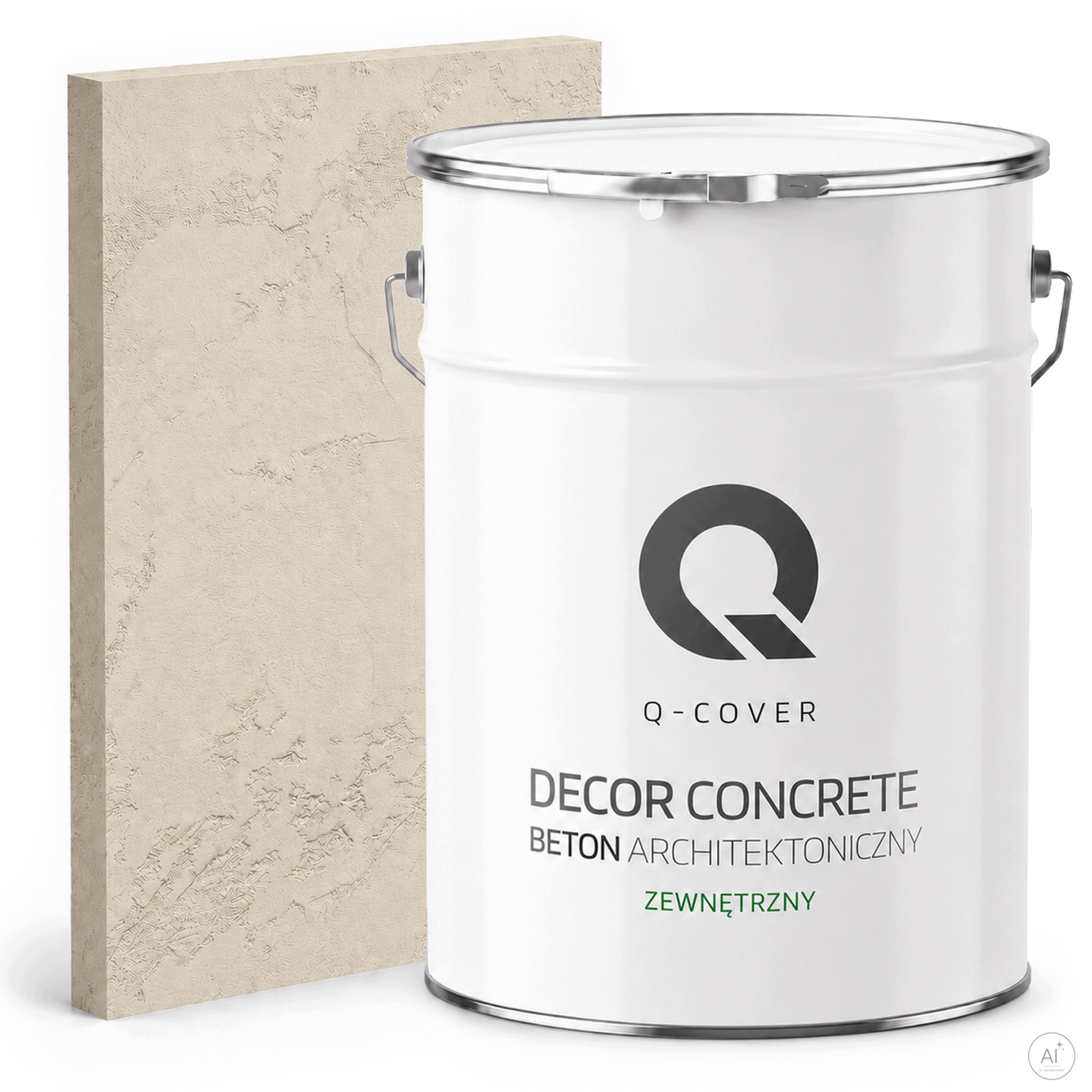 Vnější Architektonický Beton 5m2 7kg Béžový Světlý F751 Ozdobná Stěna