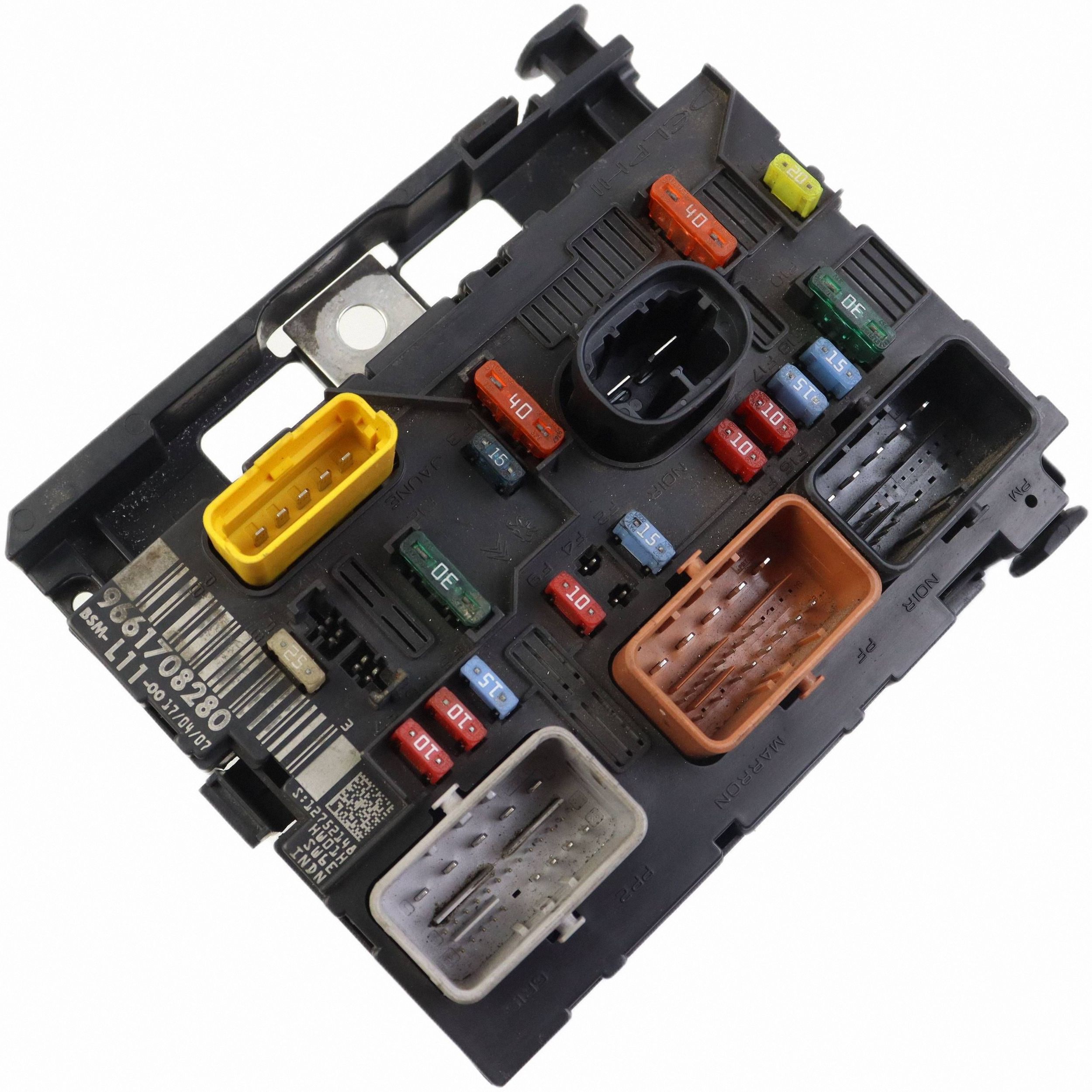 CITROEN PEUGEOT module compartment control unit BSM 9661708280