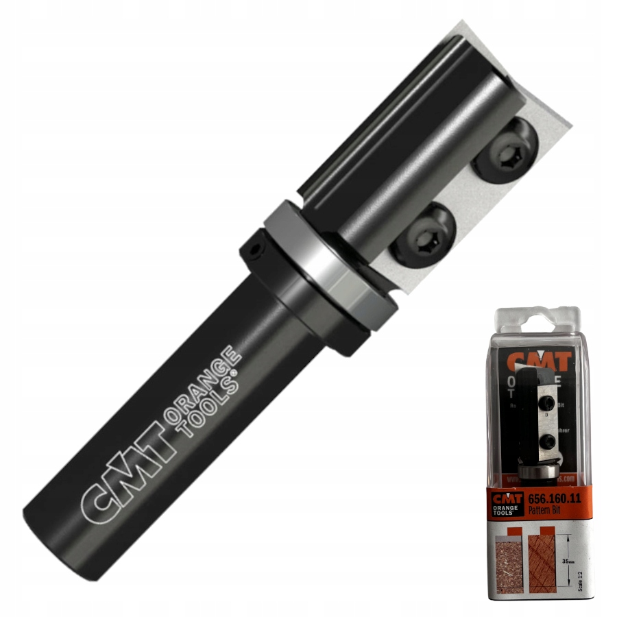 Cmt Frez prosty na płytki wymienne 16mm 656.160.11