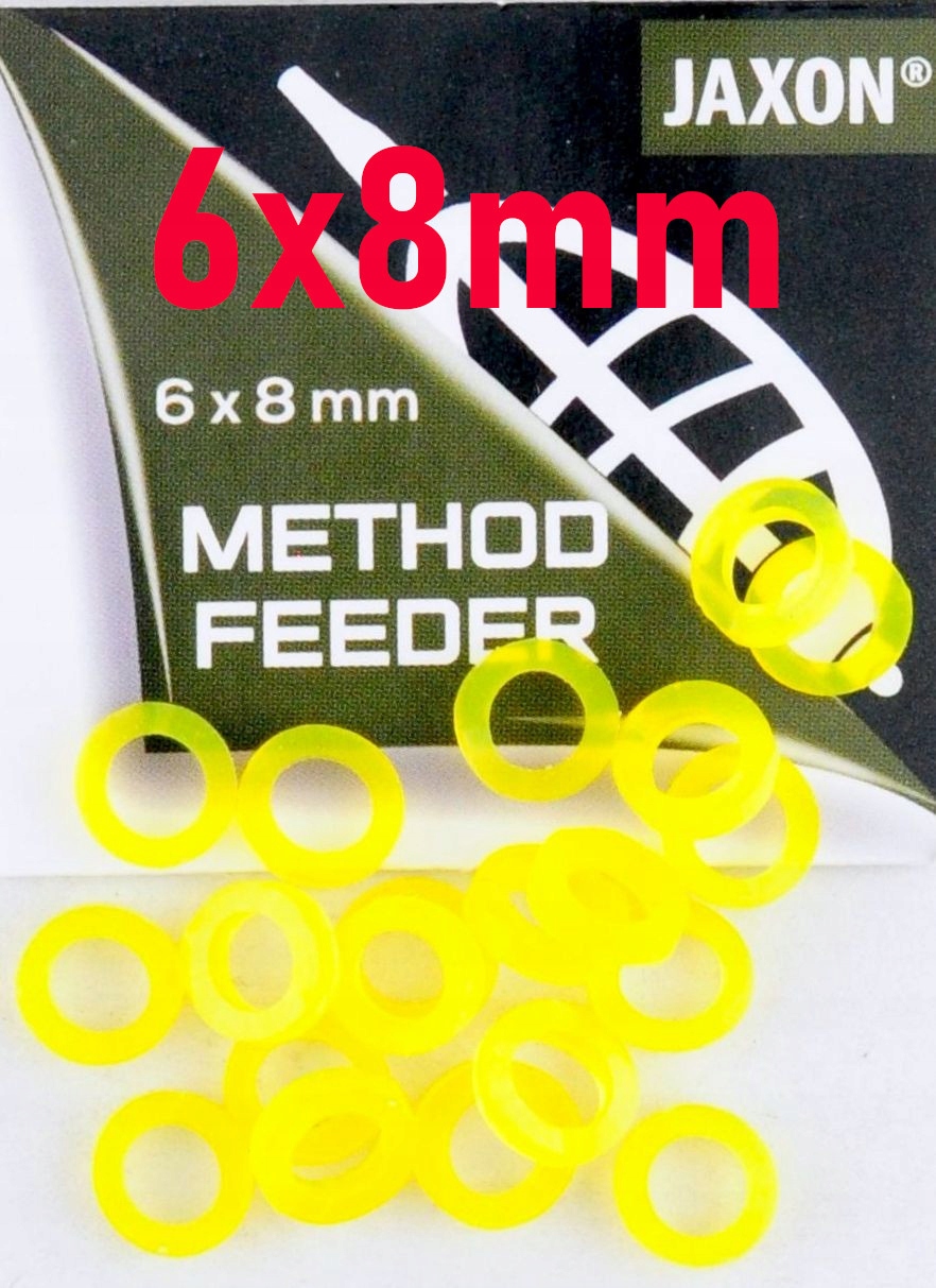 Gumki Lateksowe Jaxon Do Kulek Dumbellsów Pelletu AC-PC152C 6x8mm