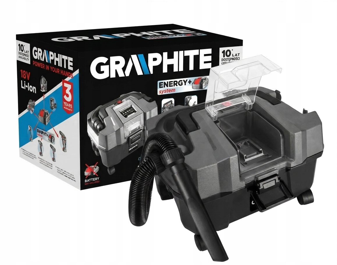Vysavač bez akumulátoru Graphite