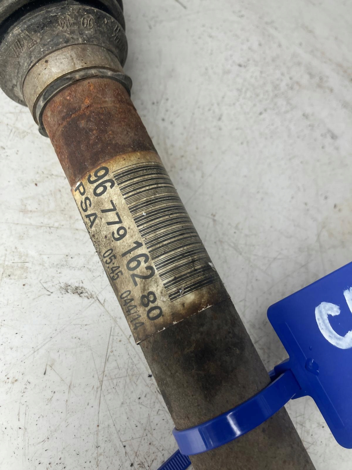 semi-axis left CITROEN C4 PICASSO II 1.6 EHDI MANUAL 9677916280