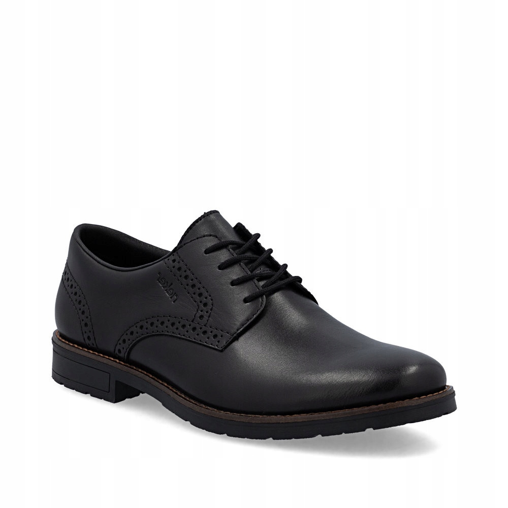 Rieker 14642 Černé Polobotky Kůže vel. 44