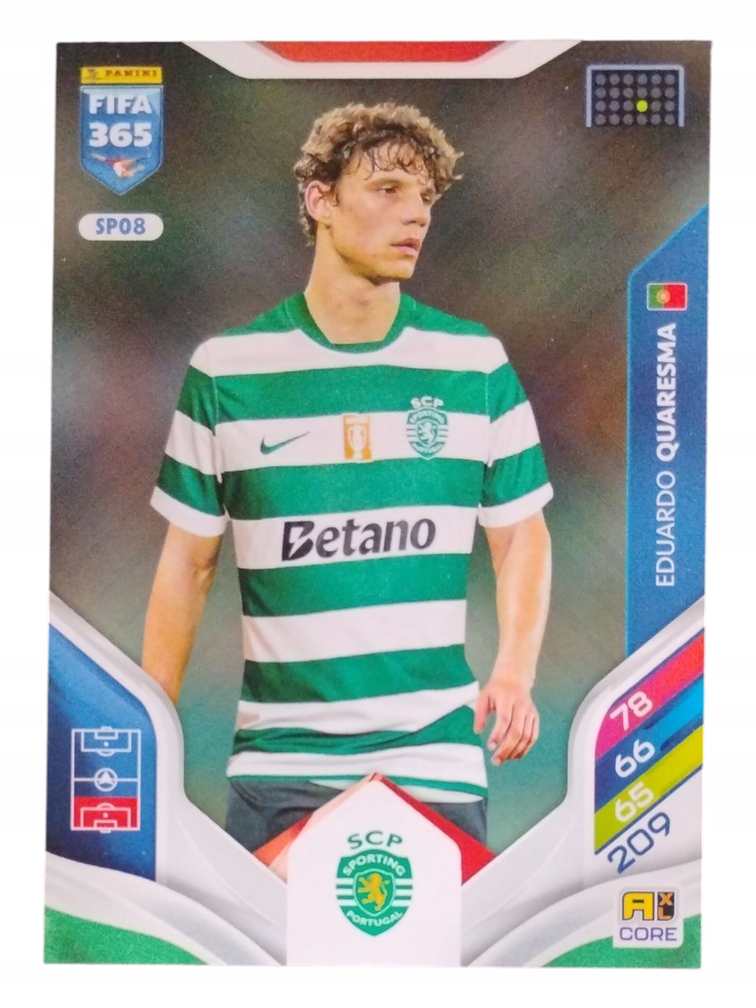 Panini Fifa 365 2026 Core SPO8 Eduardo Quaresma Sporting