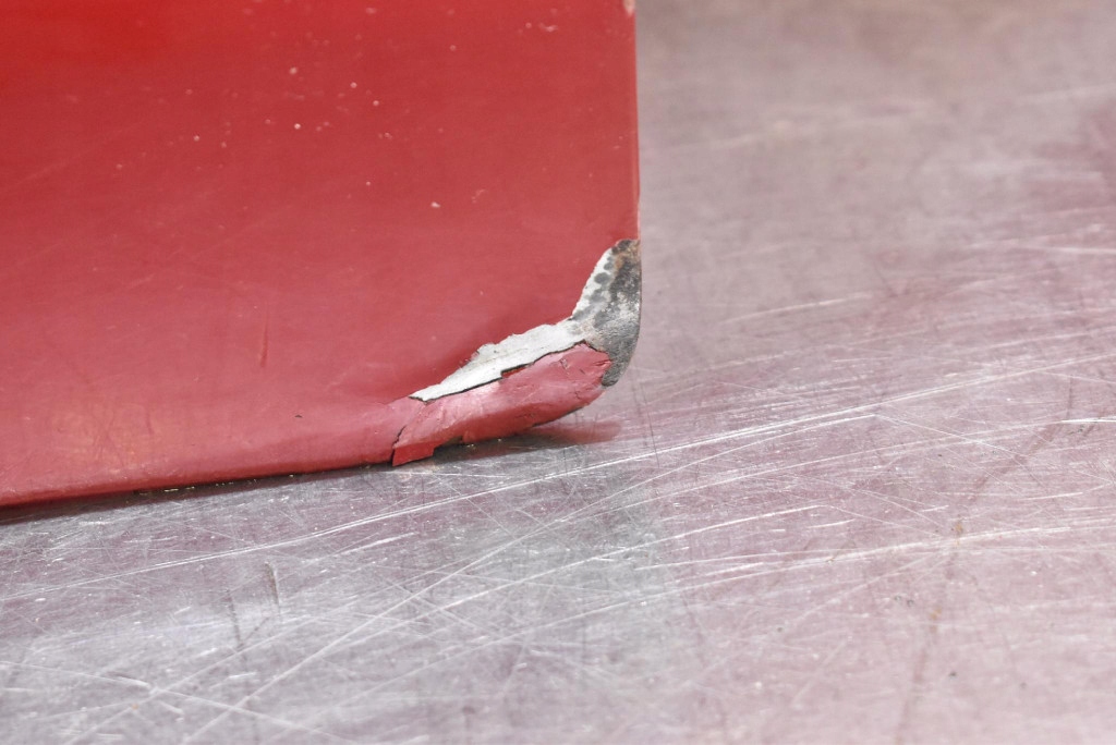 door left front front red CITROEN BERLINGO 2 II LIFT 15-21
