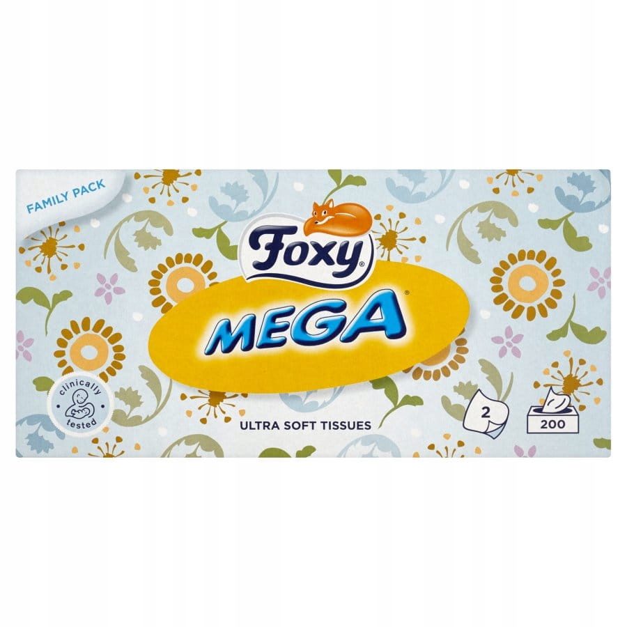 

Foxy Chusteczki Pudełko 200SZT