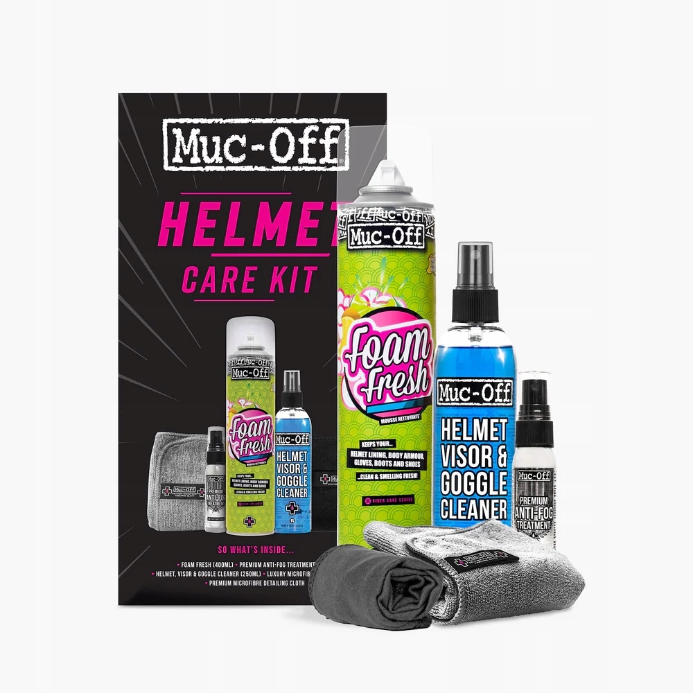 MUC-OFF HELMET CARE KIT ZESTAW