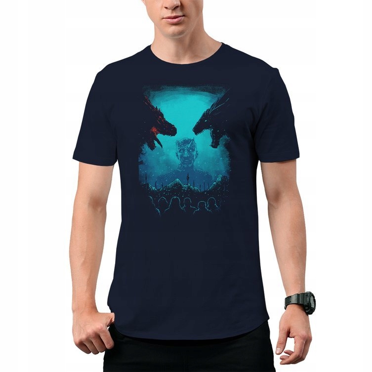 

Koszulka T-Shirt Got Dragons Ice N Fire M
