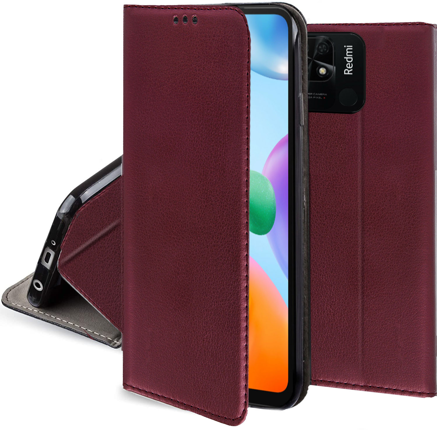 

Etui Magnetic Smart +szkło do Xiaomi Redmi 10C