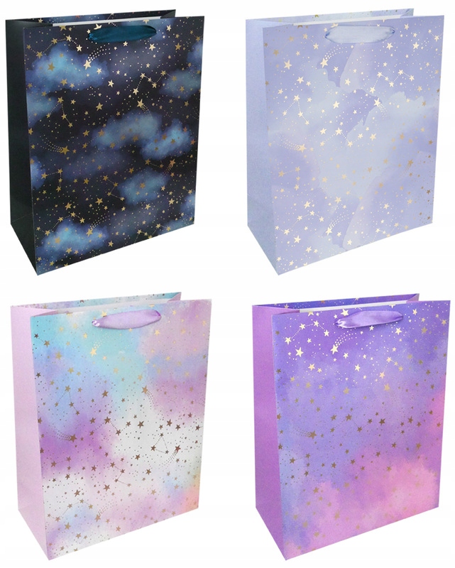 Narozeninová Dárková Taška Dárková dárková taška 26x32 Nebe, Incood 12 ks