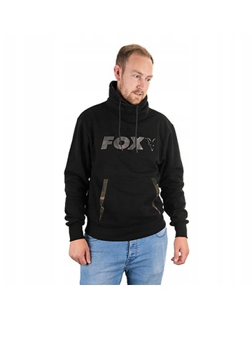 Mikina Fox Print Hoody Black/Camo černá velikost S CFX061