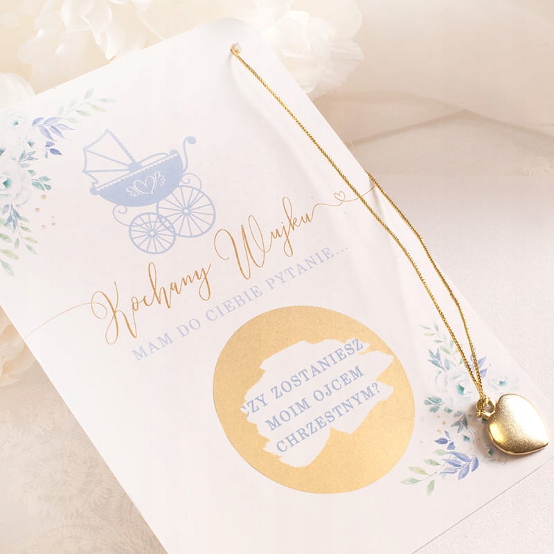 ZDRAPKA Pytanie do Taty Chrzestnego Błękitny Wózek Szerokość produktu 10.5 cm