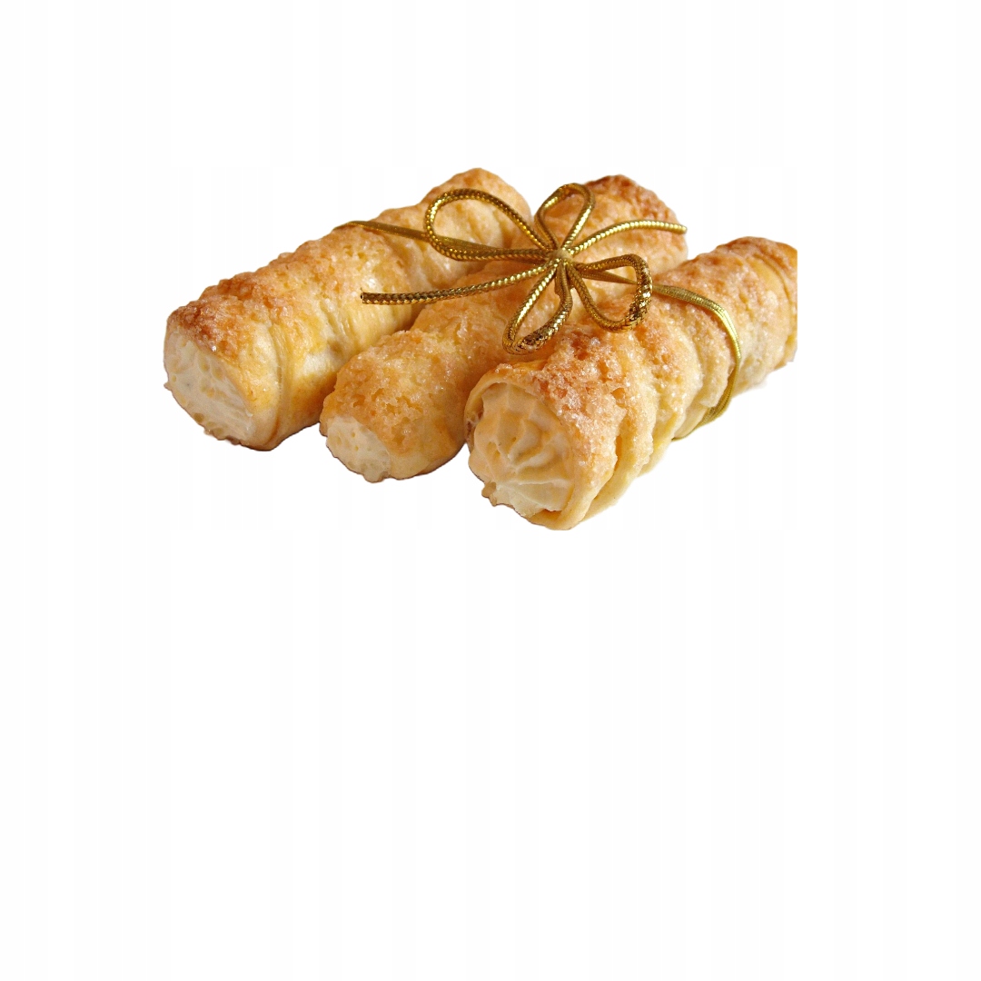 FOREMKI DO PIECZENIA RUREK CIASTEK STALOWE 12CM Materiał metal