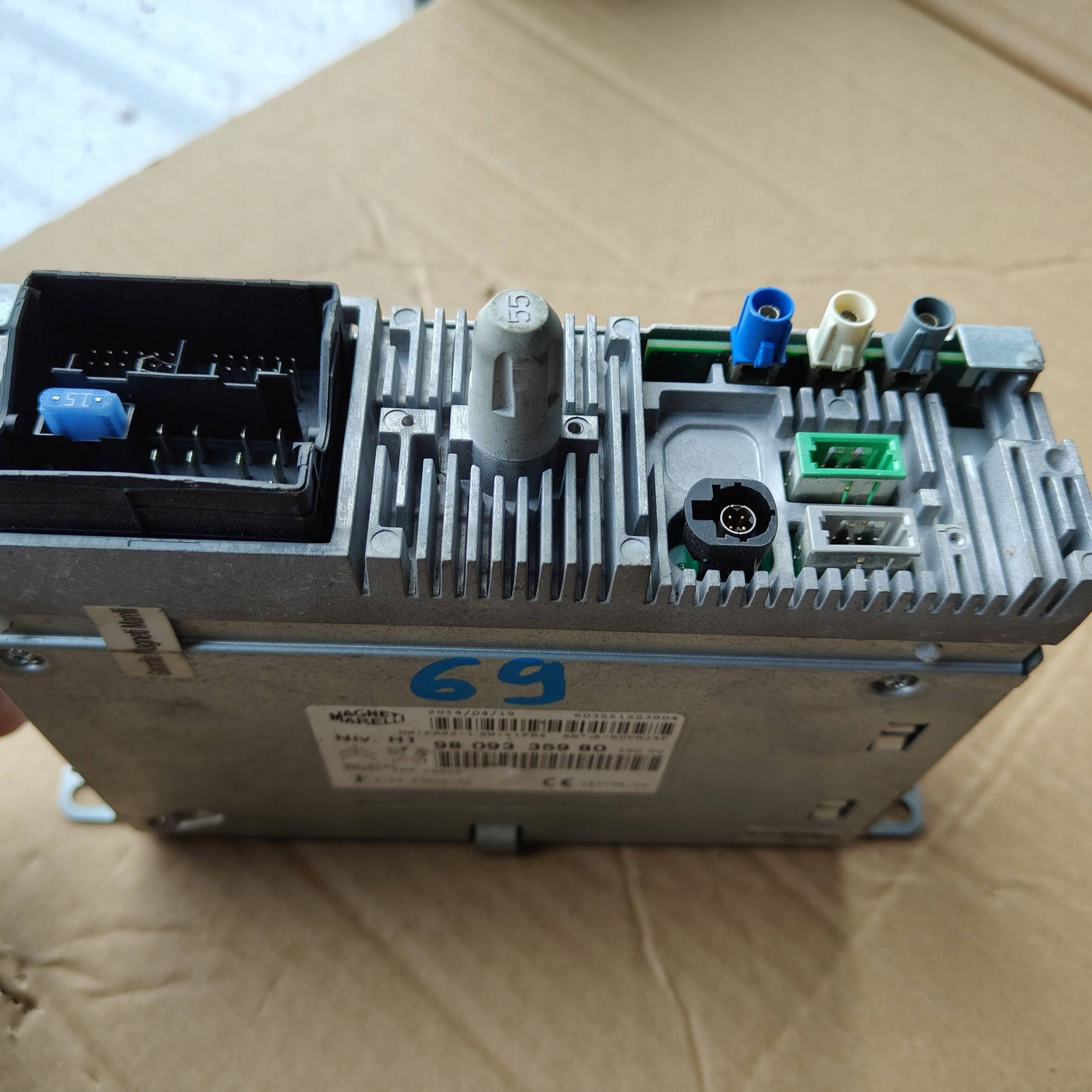 Stacja multimedialna Peugeot 308 9809335980