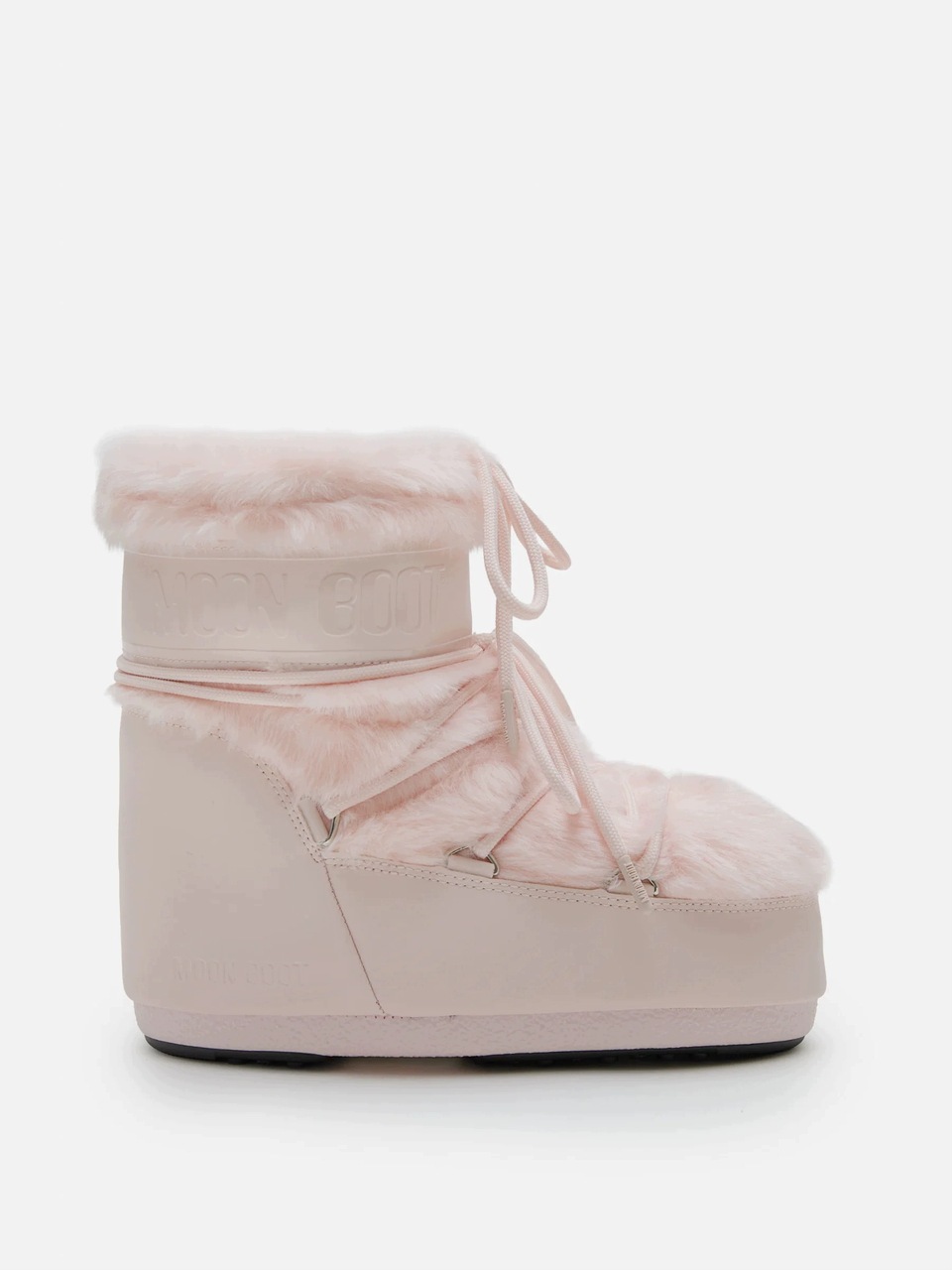 Moon Boot Śniegowce Icon Low Faux Fur Dusty Pink 36/38
