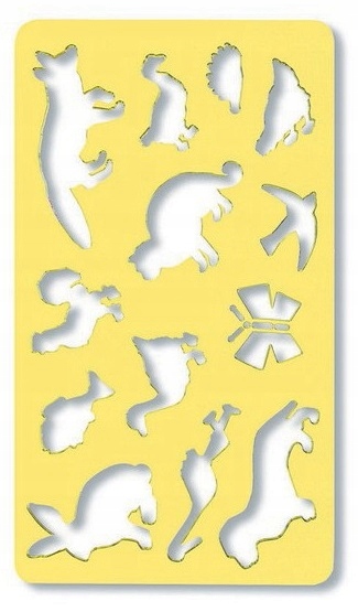 KOH-I-NOOR Szablon dla dzieci Lis