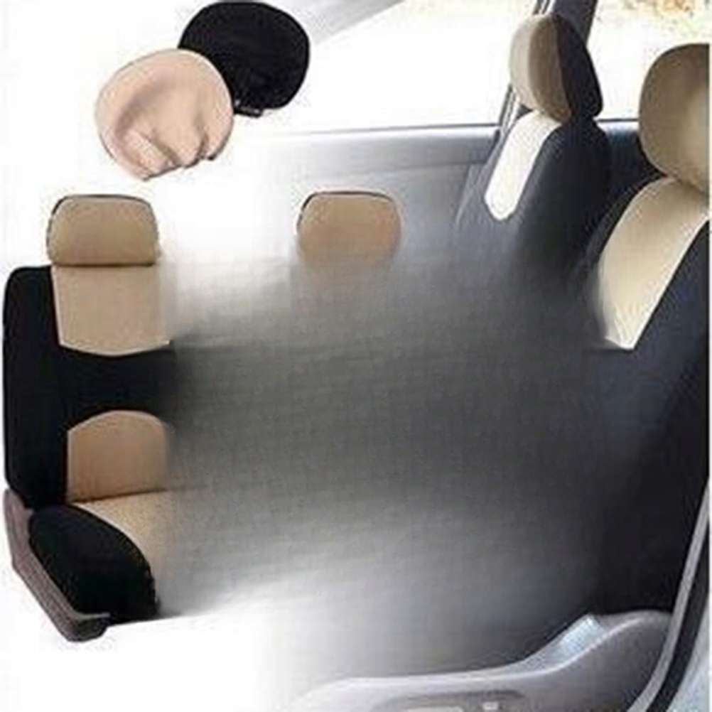 2 SZT. POKROWCE NA SIEDZENIA SAMOCHODOWE ANTYPOŚLIZGOWE OCHRANIACZE NA SIEDZENIA AUTO UNIWERSALNE DOPASOWANIE DO WNĘTRZA C Producent inny
