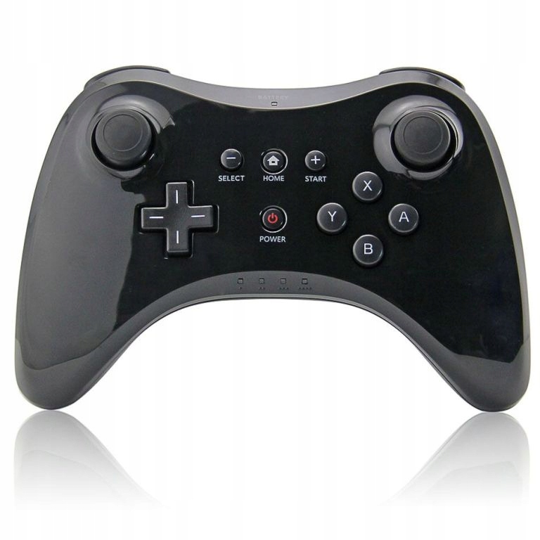 Pad bezprzewodowy Pro Controller zamiennik do konsoli Wii U czarny
