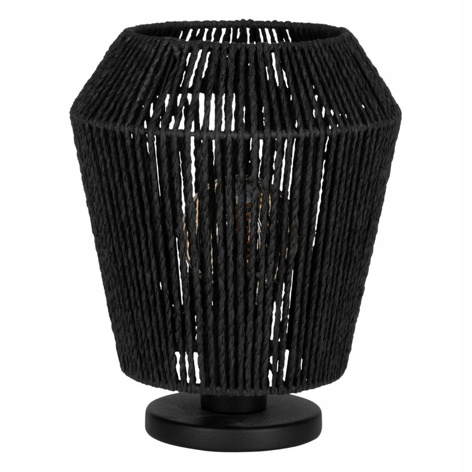 Stolní svítidlo Eglo Persley černé E27 60W 220mm