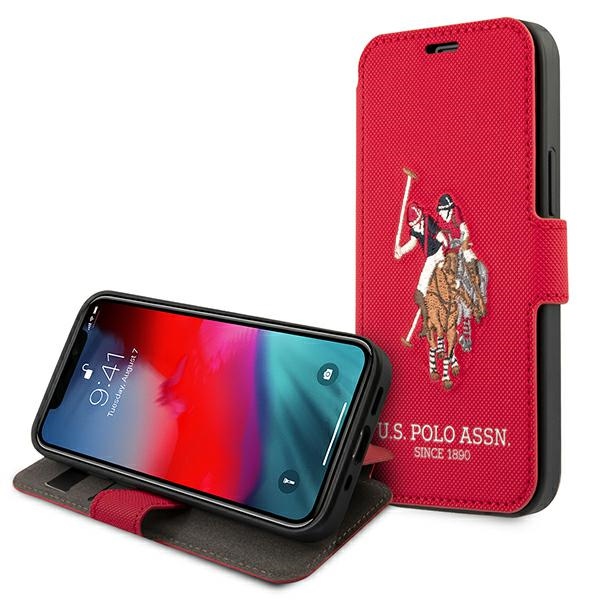 

Us Polo Book Embroidery etui na iPhone 12 Mini