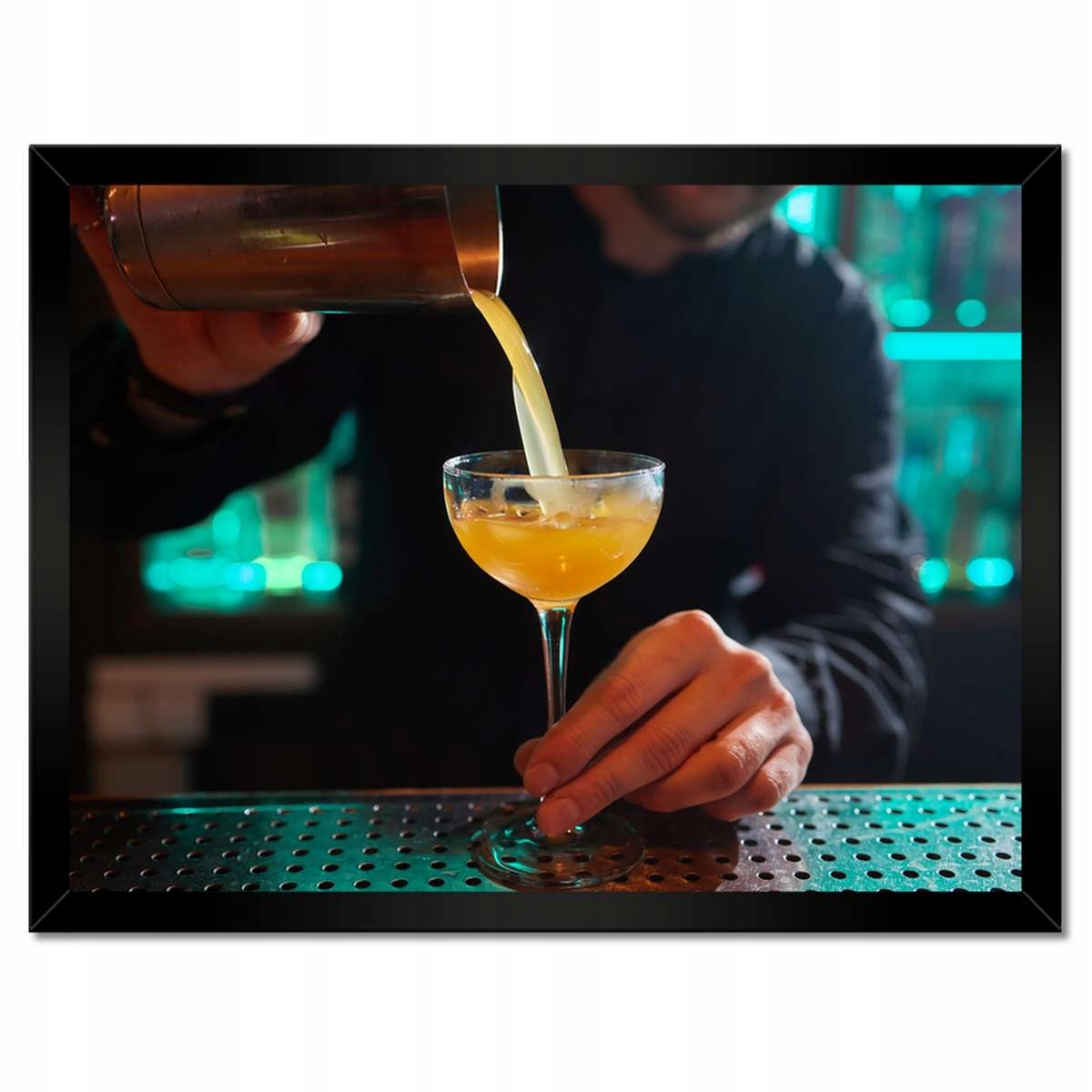 Plakáty v rámu 40x30 Alkoholický nápoj s ledem