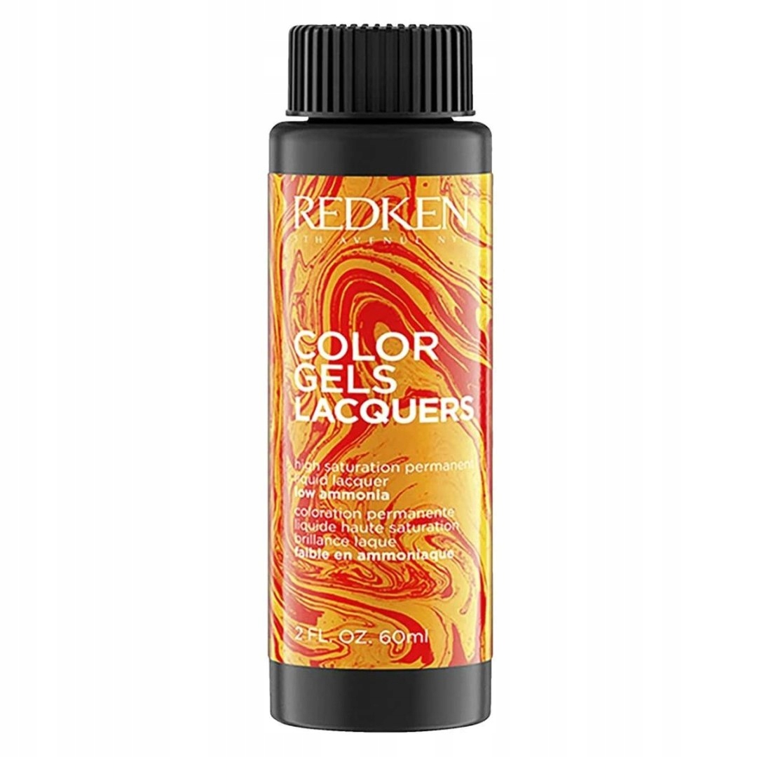 Permanentní barvení Redken Color Gel Lacquers 6RR-blaze 3 x 60 ml Tekutina