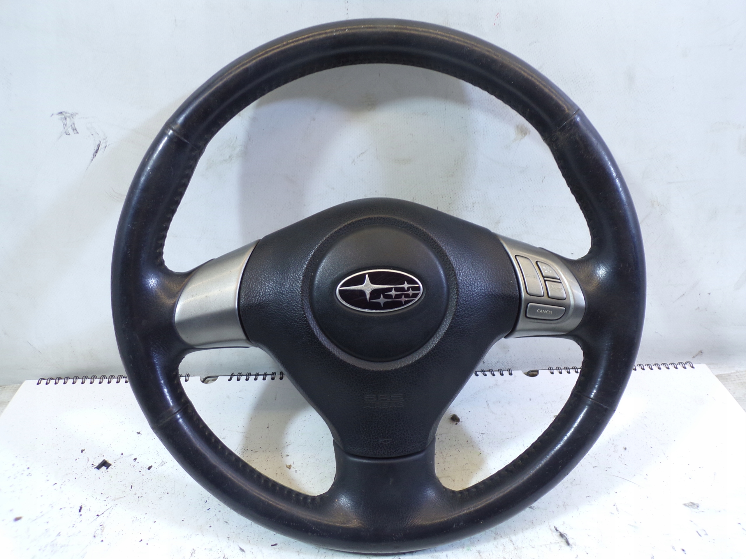 lenkrad Z Airbag SUBARU FORESTER 3 SH Leder MULTIFUNKCJA