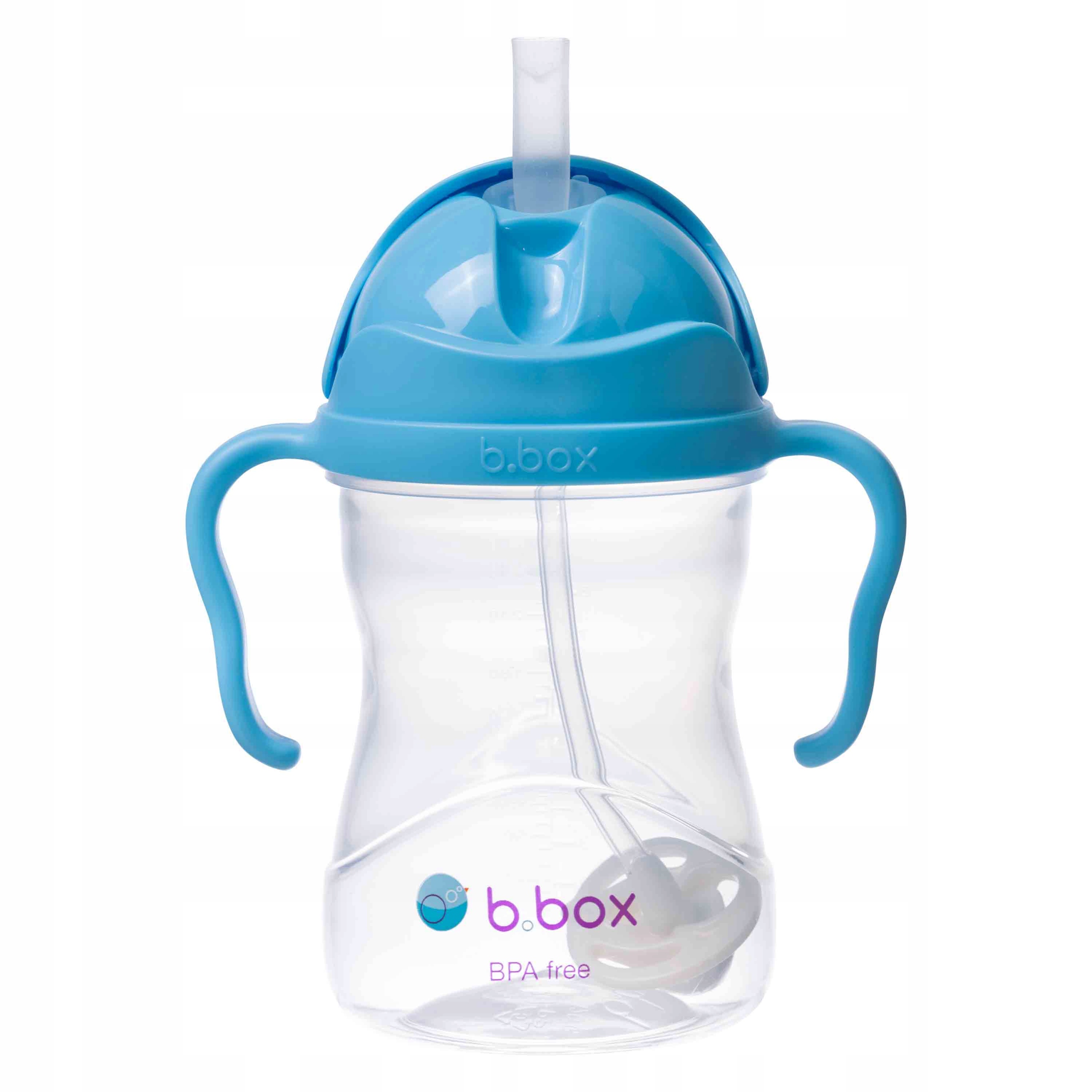 Bidon ze słomką B.Box BB00501 240 ml borówkowy