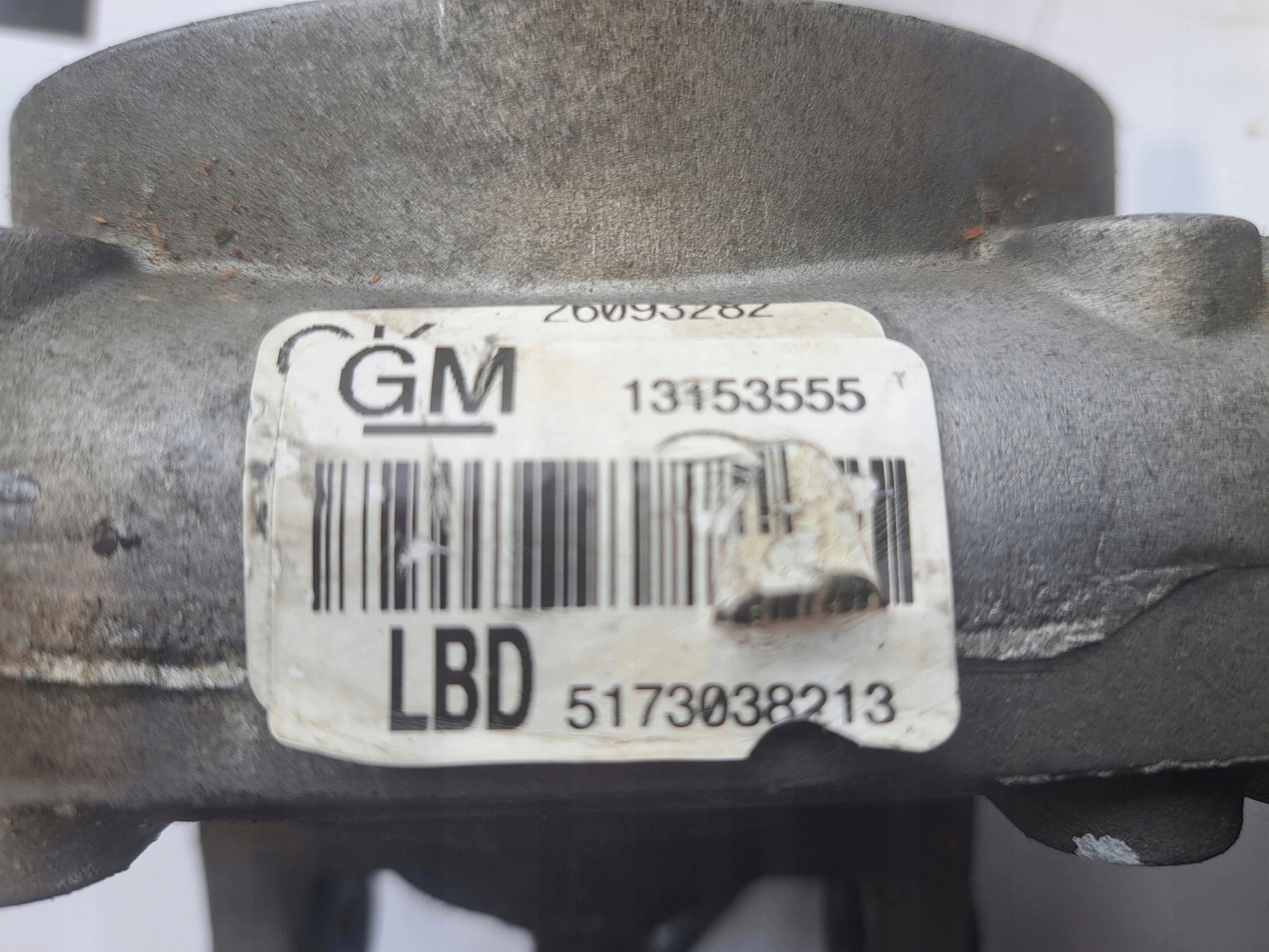 OPEL MERIVA 13153555 steering wheel rod