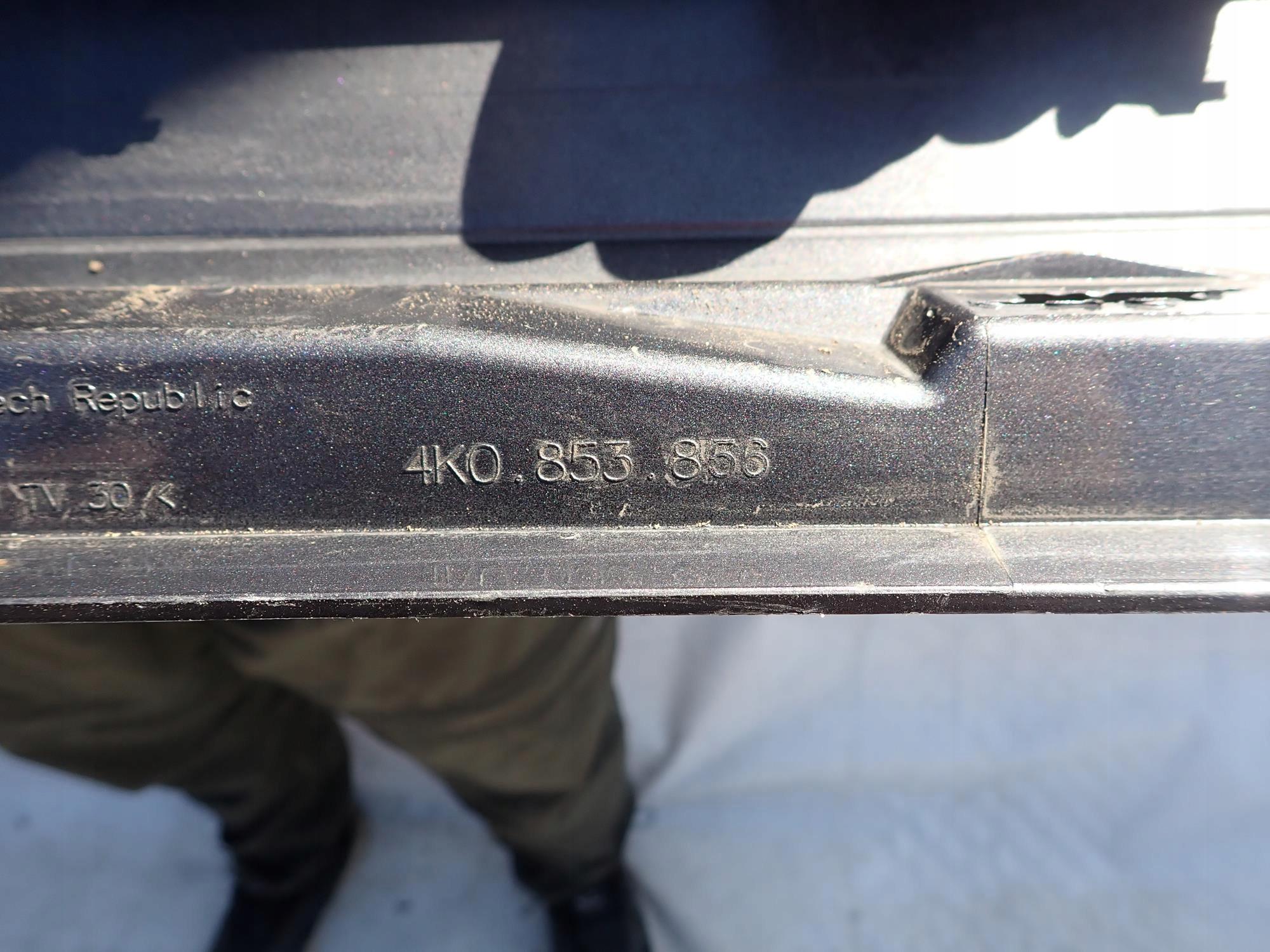 AUDI A6 C8 4K 18-> threshold right moulding threshold right