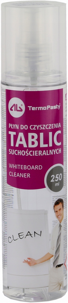 

Płyn do tablic suchościeralnych plastików 250 ml