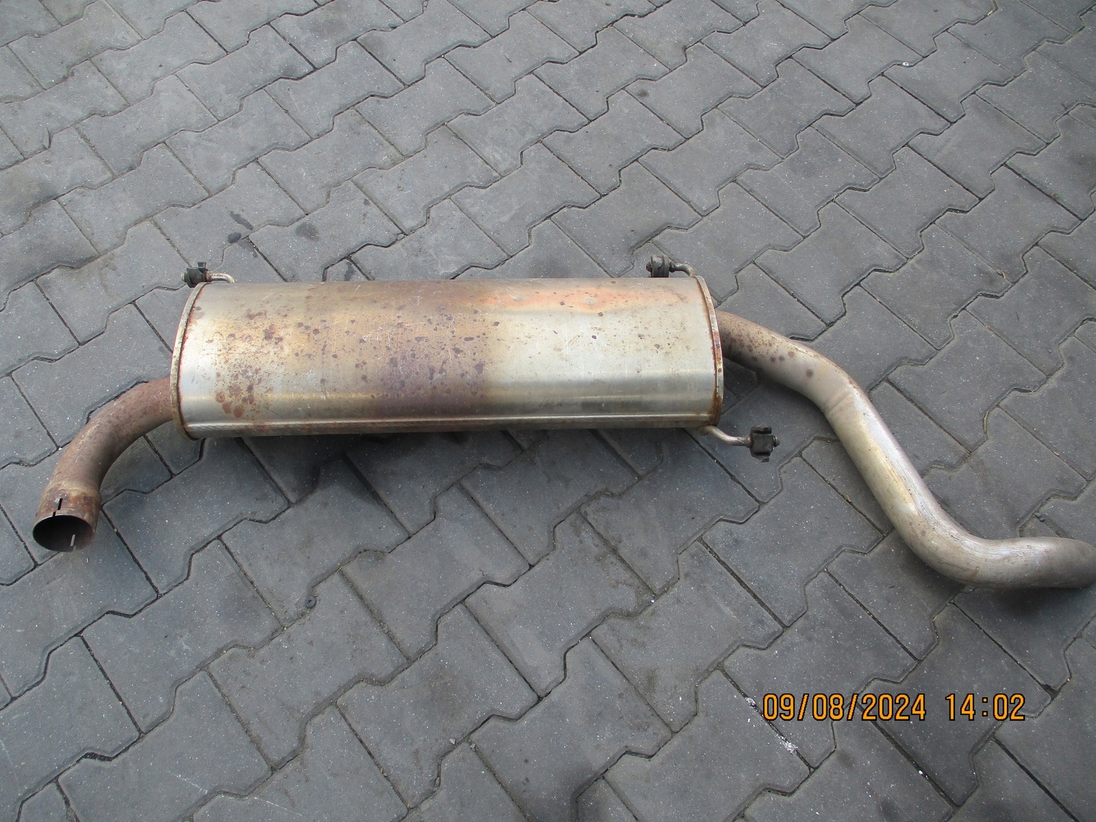 muffler, exhaust FIAT DUCATO 2,0D