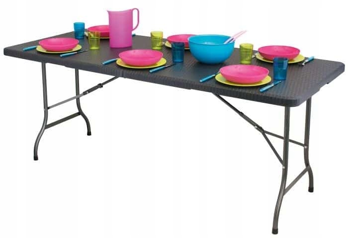 Euro Trail Pavilion Ratan Table Stol kempingowy Numer katalogowy czesci ETCF1271 0100