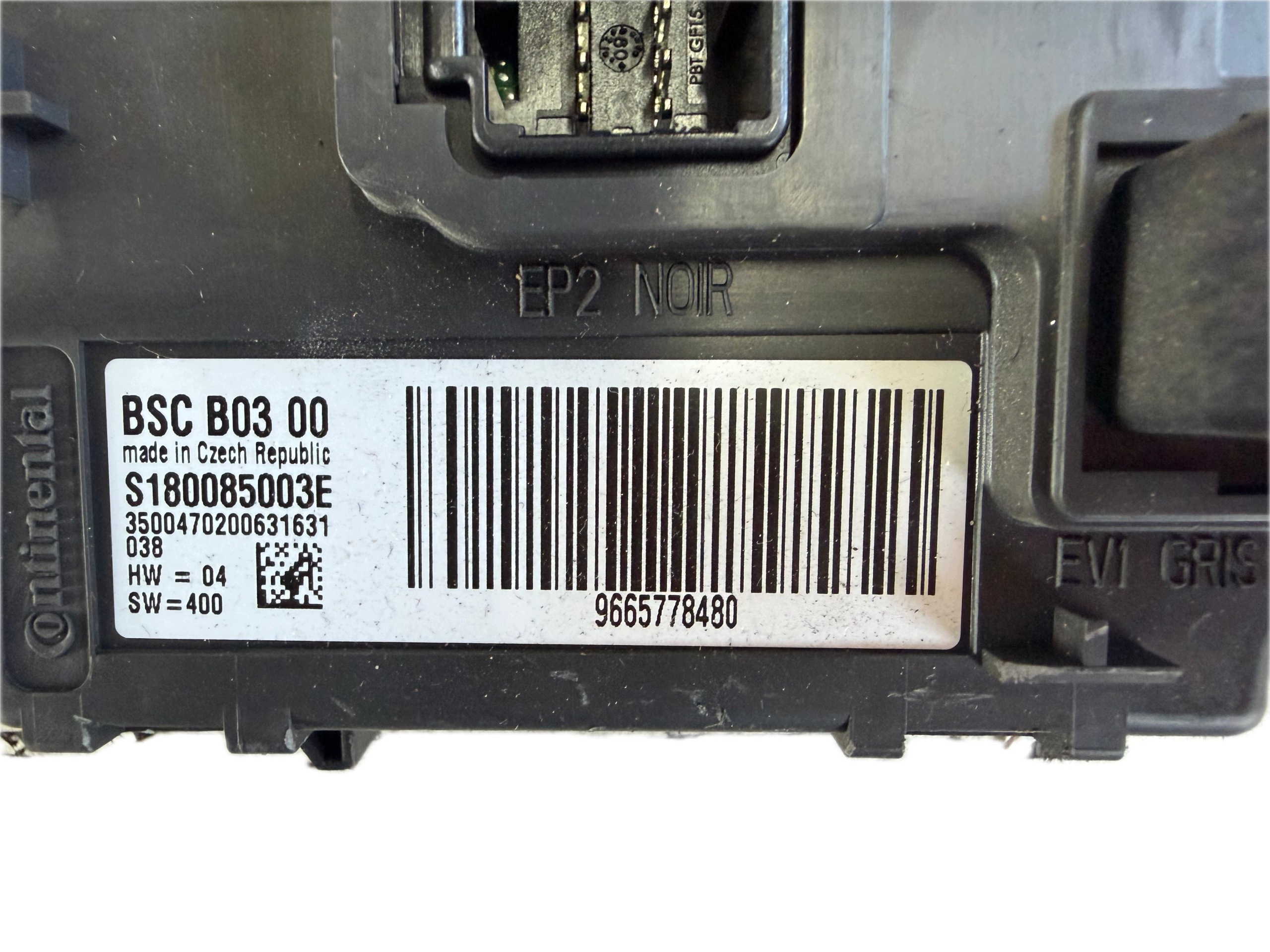 module control unit BSC CITROEN PEUGEOT 9665778480