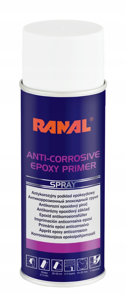 Ranal Podkład epoksydowy [szary] 400ml Spray
