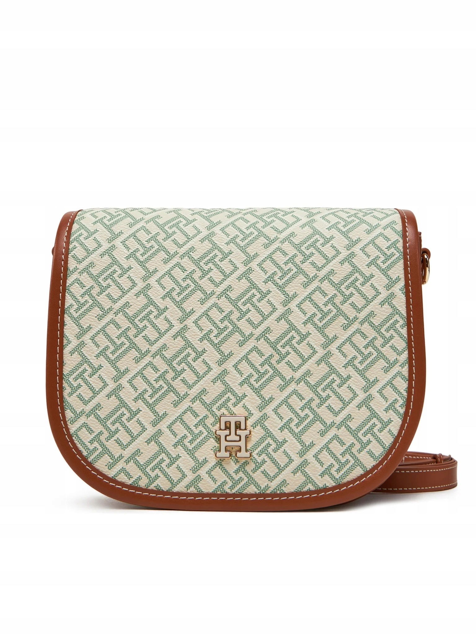 Taška Tommy Hilfiger Th Monoplay Leather Saddle Bag AW0AW17414 L3H