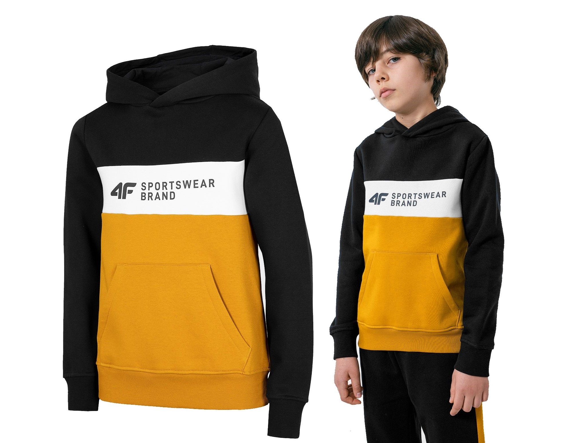 

4F Chłopięca Bluza Kangurka Z22 JBLM003 164