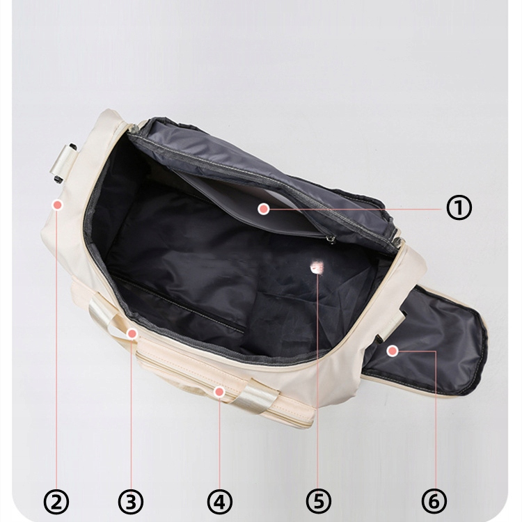 TORBA PODRÓŻNA SPORTOWA TURYSTYCZNA BAGAŻ NA SIŁOWNIĘ Wysokość 27 cm