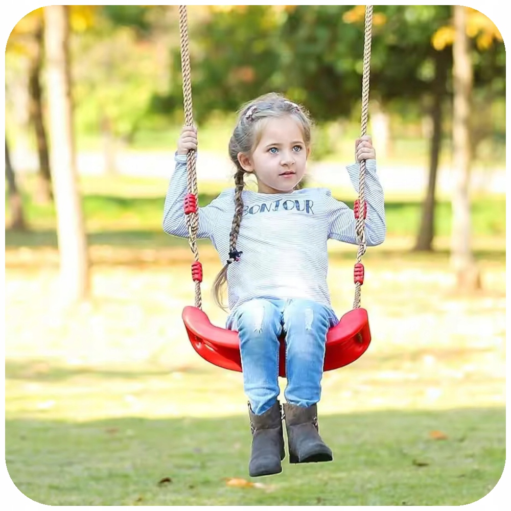 HUŚTAWKA OGRODOWA DLA DZIECI DESKA DESECZKA SIEDZISKO PLASTIKOWE MOCNA Kod producenta HUŚTAWKA DO OGRODU DLA DZIECKA