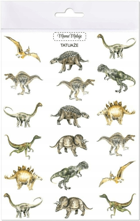 

Tatuaże zmywalne Dinozaury