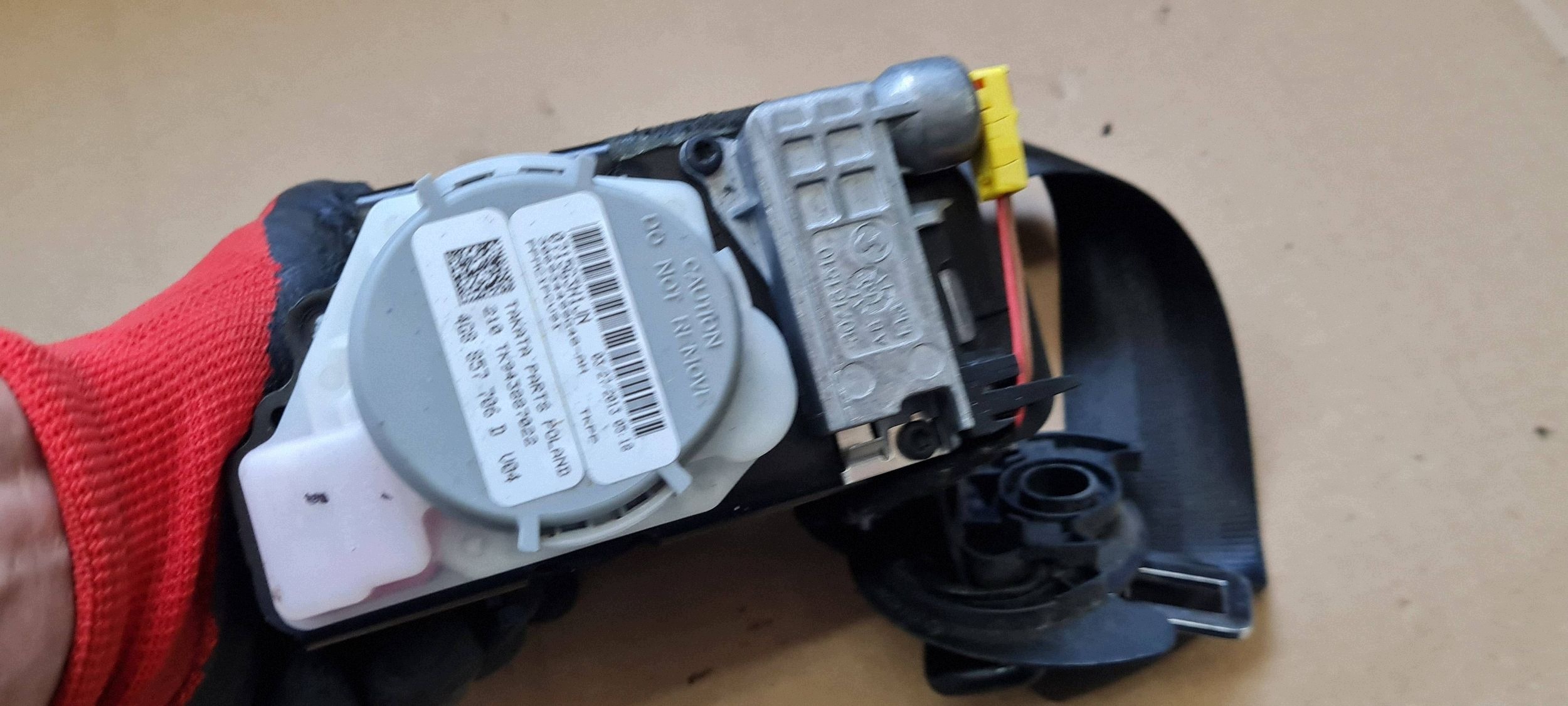 A7 4G S7 tension belt safety right front front ORG 4G8857706D A6 C7 4G
