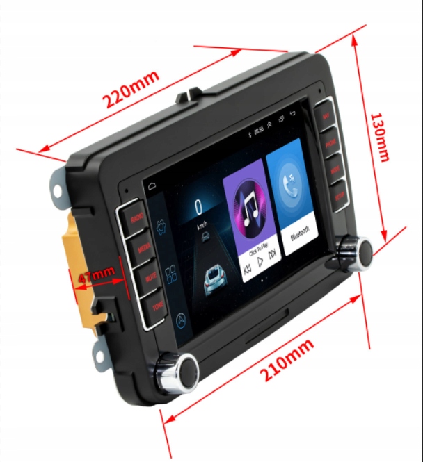 RADIO GPS ANDORID VW PASSAT B6 B7 GOLF 5 6 32GB Marka bez marki