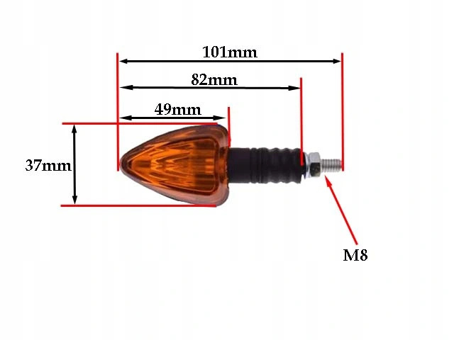 Kierunkowskaz zaślepki Yamaha YZF 1000 Thunderace Producent inny
