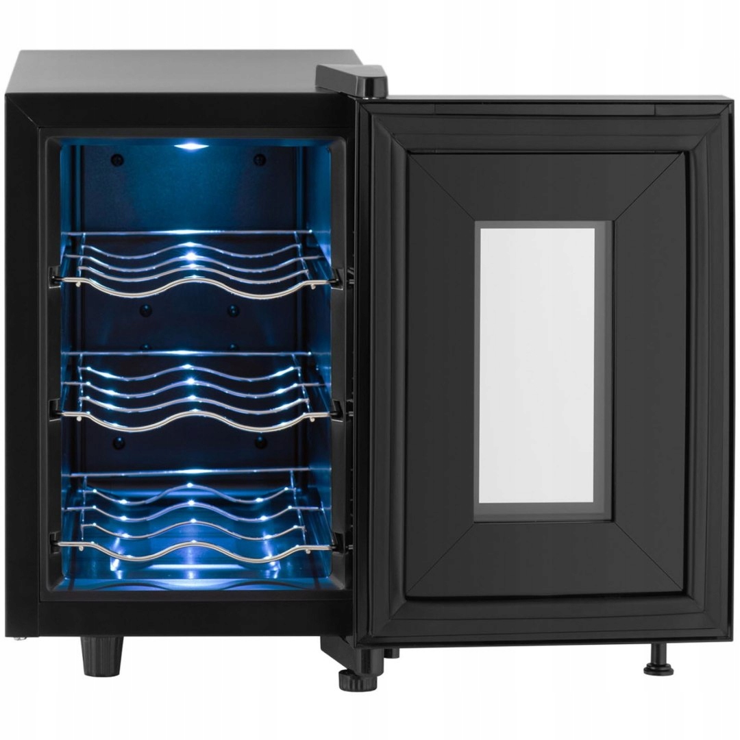 Винний холодильник для напоїв, 6 кольорів, домінуючий чорний