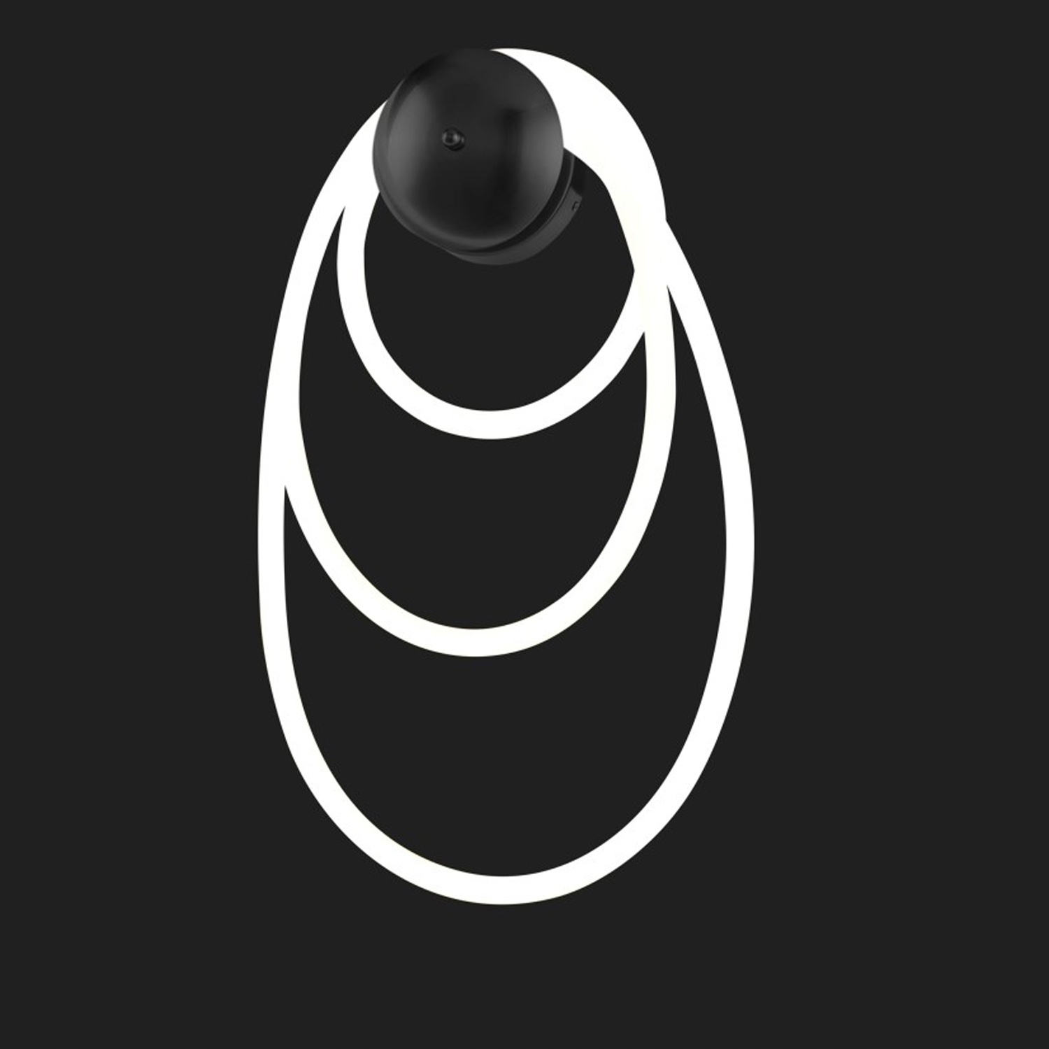 Designové nástěnné svítidlo s ohebnou Led hadicí Fantasia je ideální do ložnice