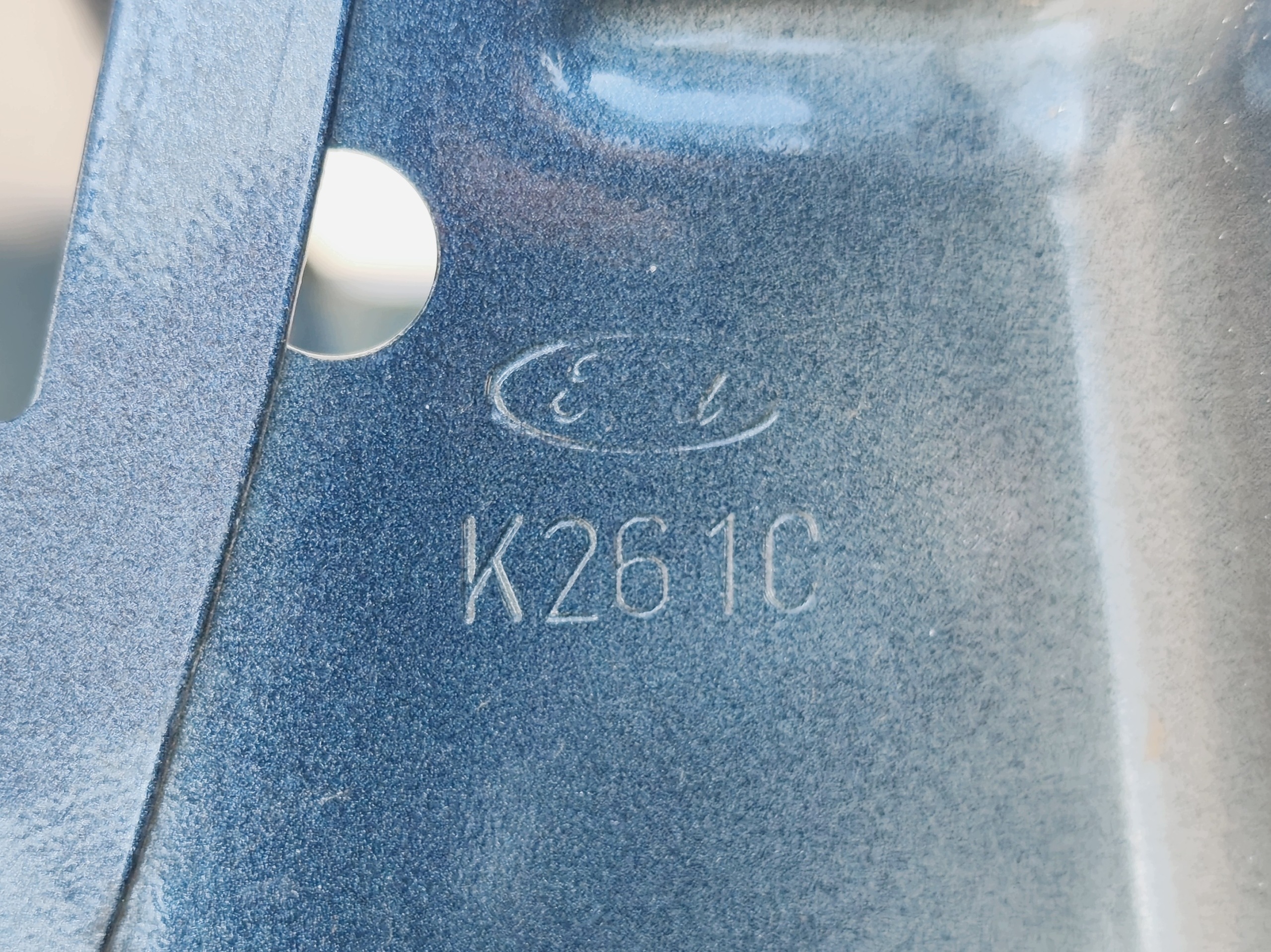 FORD KUGA MK2 LIFT 2016-2019 fender right front CHROME BLUE
