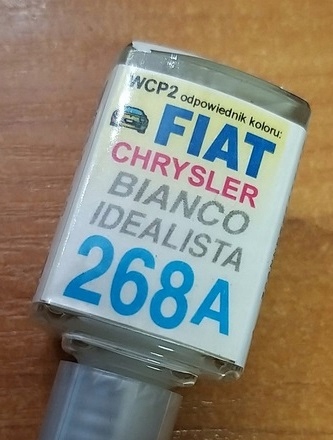 Zaprawka Lakiernicza Fiat Chrysler 268A bianco ide