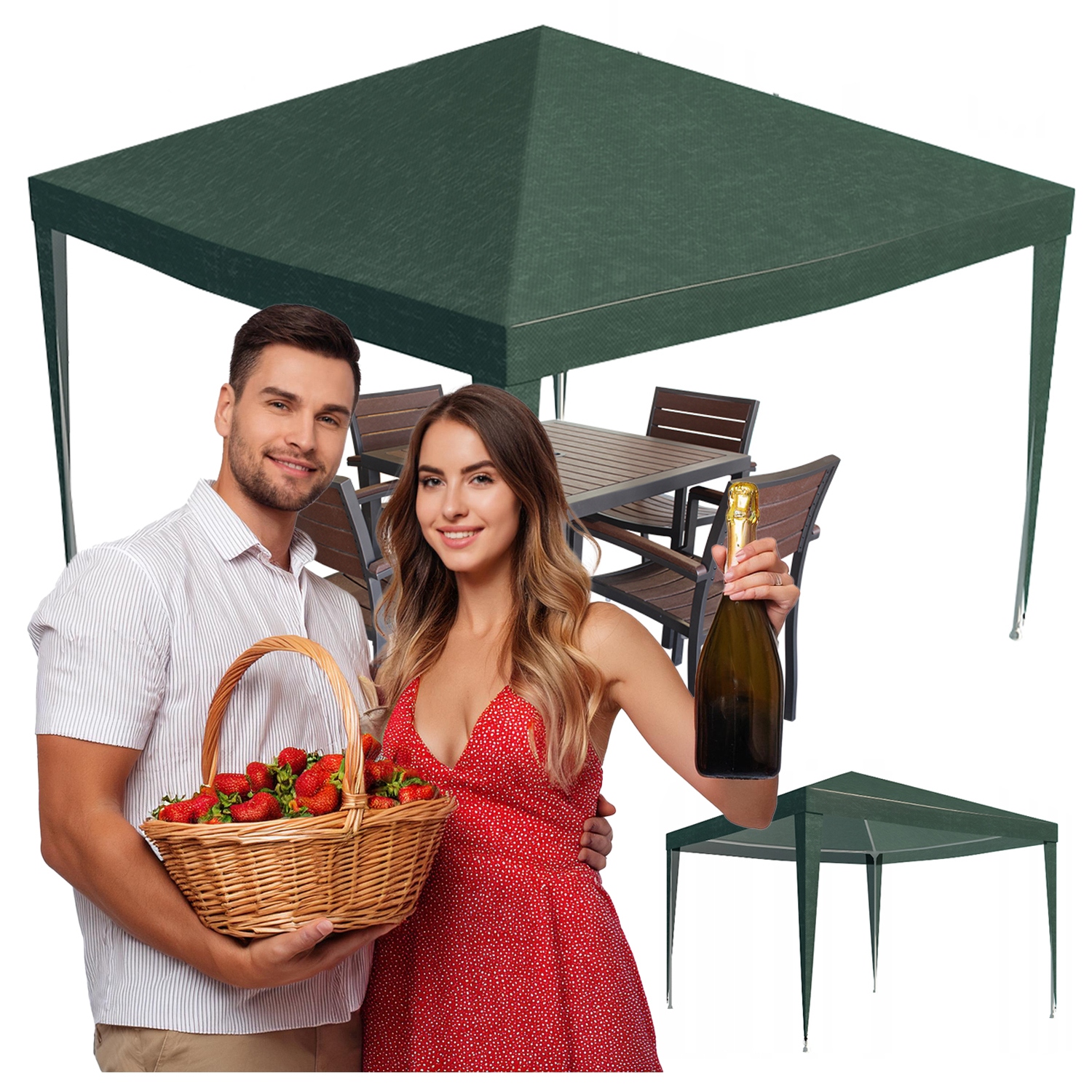 Střešní Krytina Do Stanu 3x3 m Obchodního Zahradního Pavilonu Na Altán